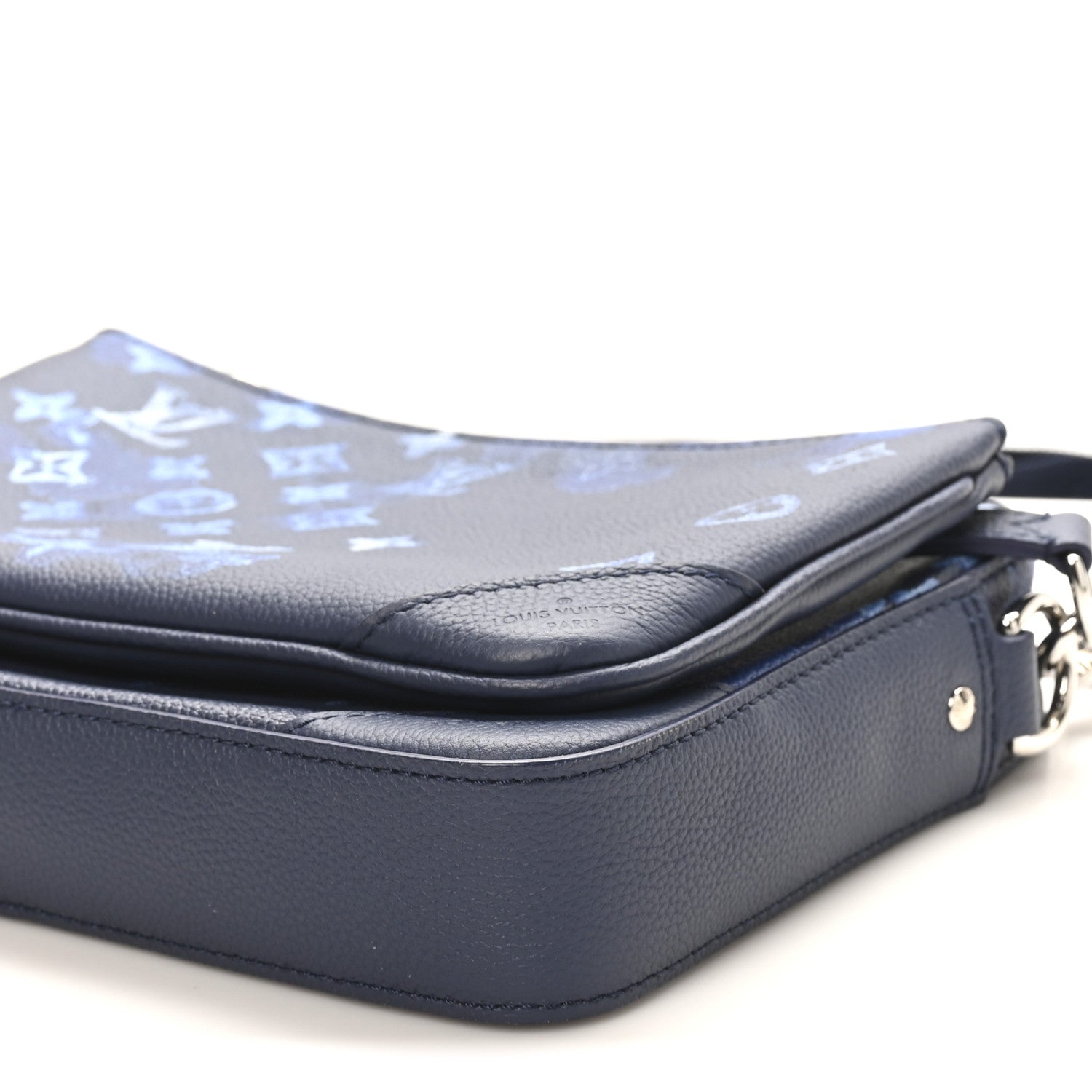 Louis Vuitton Monogram Ink Watercolor Trio Messenger Bag Blue 9 of 9