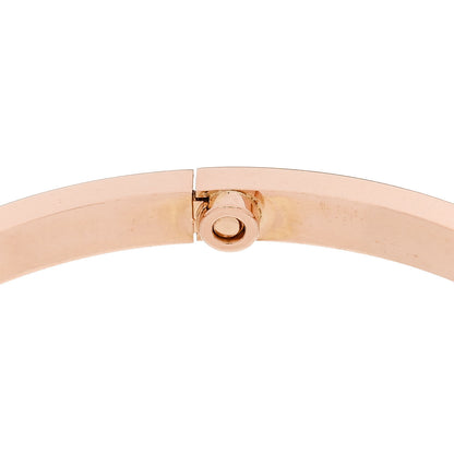Cartier 18K Pink Gold Small LOVE Bracelet 17 8 of 8