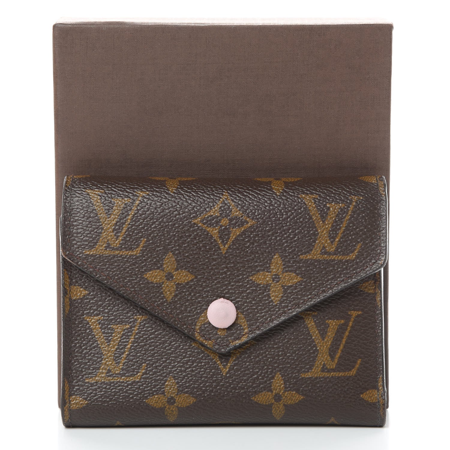 Louis Vuitton Monogram Victorine Wallet Rose Ballerine 9 of 9