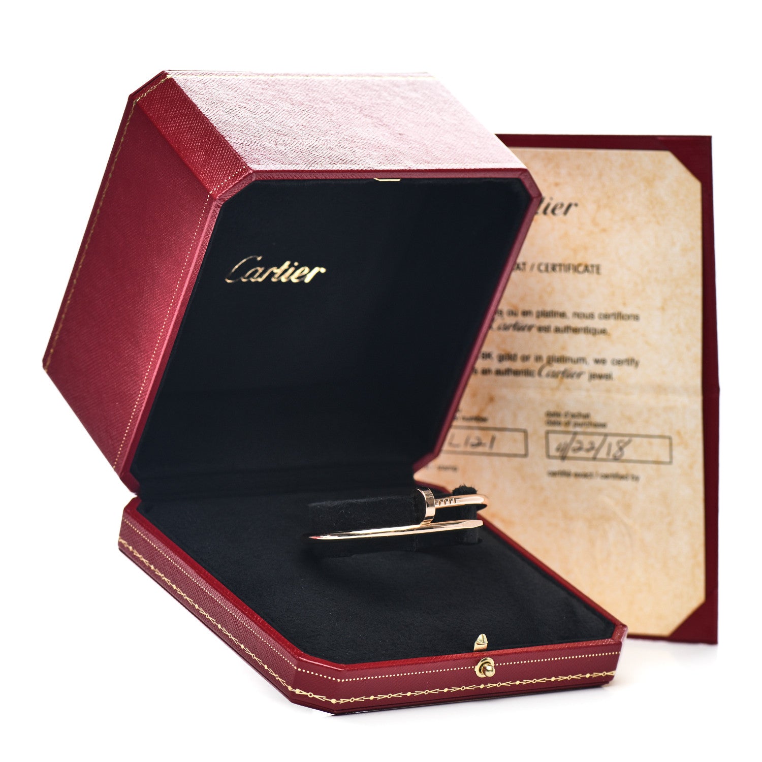Cartier 18K Pink Gold Juste Un Clou Bracelet 16 4 of 4