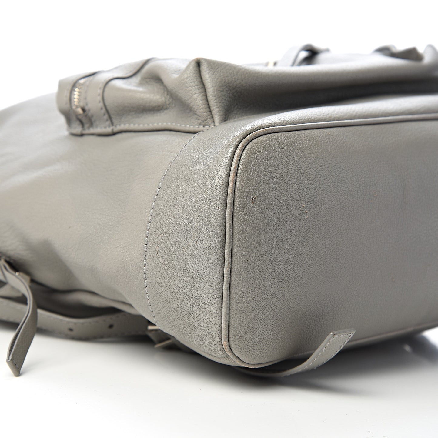 Chevre Classic Hardware Backpack Gray
