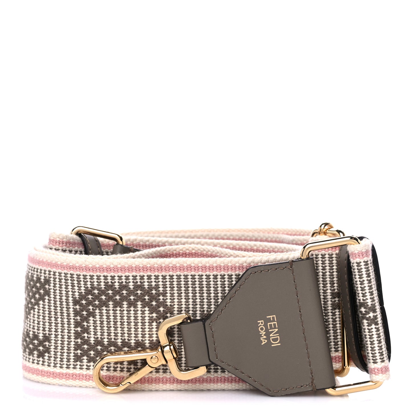 Cannete Ribbon Poly Vitello King Logo Adjustable Strap You Pergamena Acquerello Tartufo