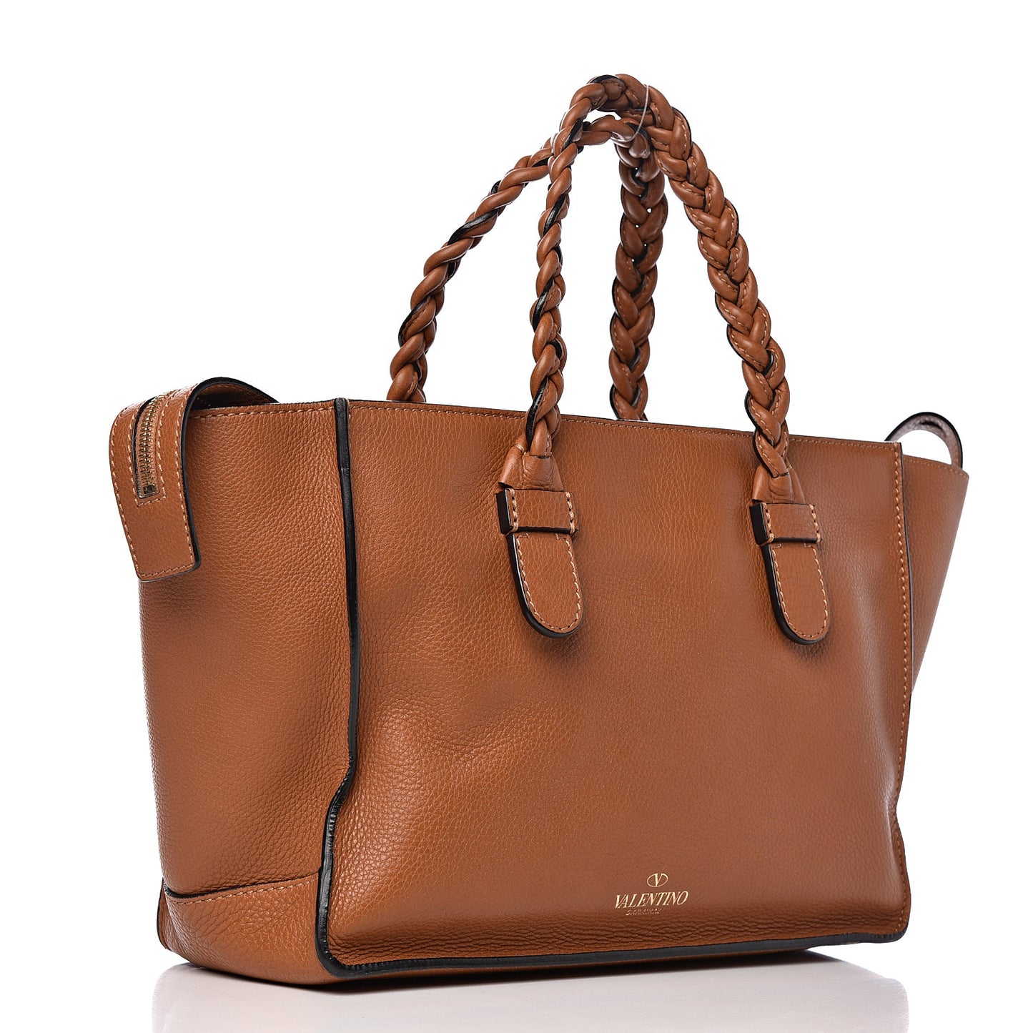 Grained Calfskin To Be Cool Tote Tan