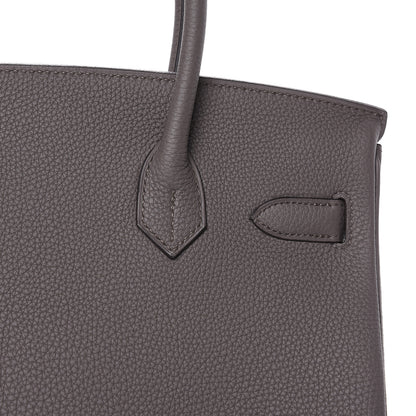Hermes Togo Birkin 30 Etain 21 of 28