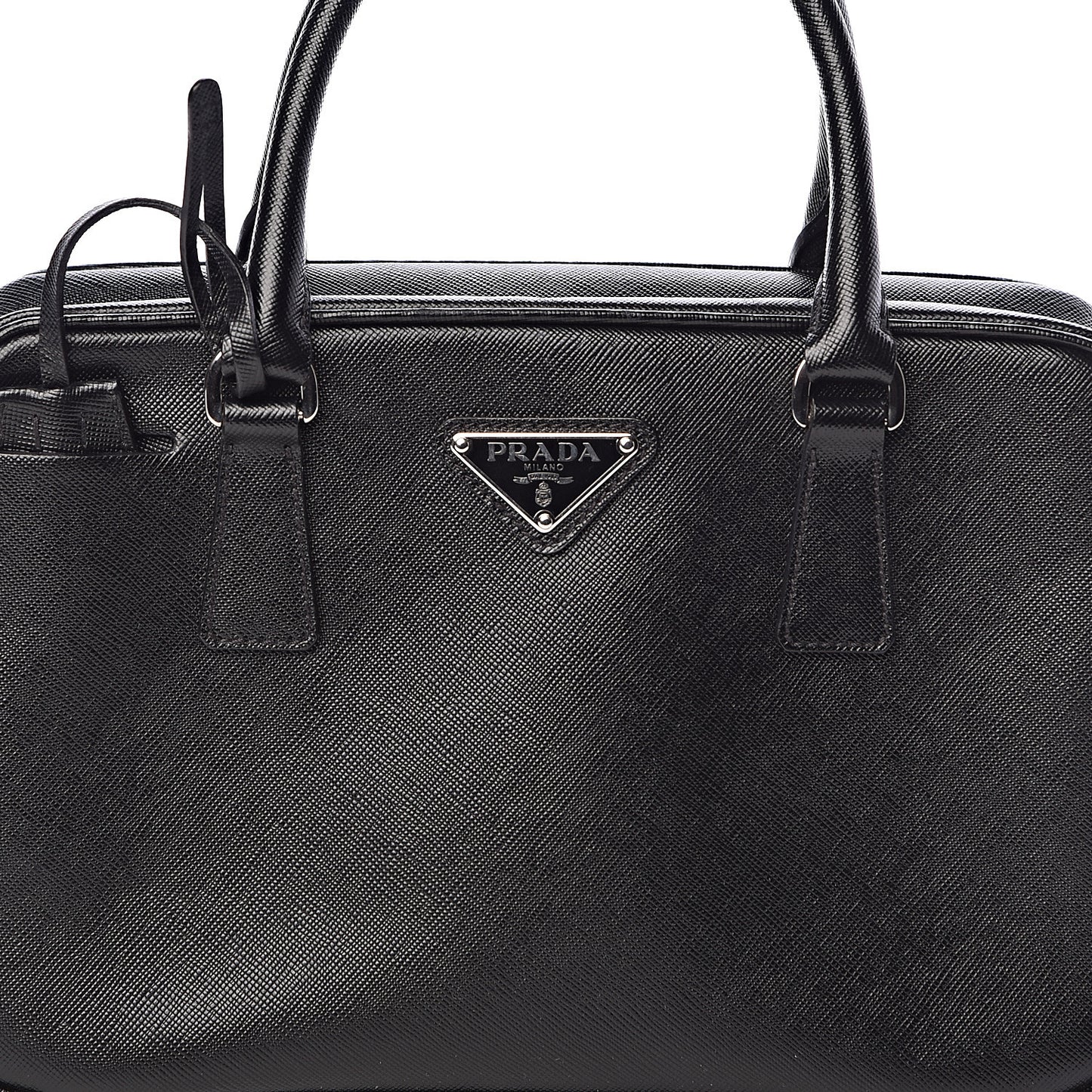 Saffiano Lux Bauletto Black