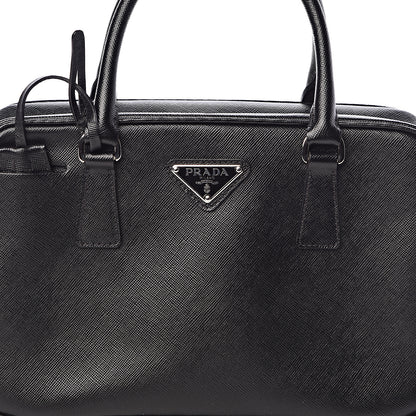 Prada Saffiano Lux Bauletto Black 10 of 10
