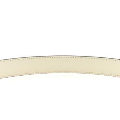 Gucci Efesto Leather Womens Horsebit 15/23mm Belt 85 34 Mystic White 4 of 4