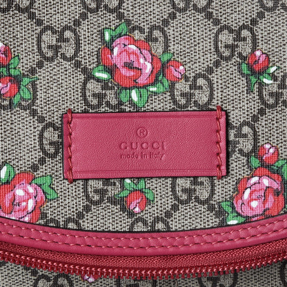 Gucci GG Supreme Monogram Rose Bud Diaper Bag Pink 6 of 11