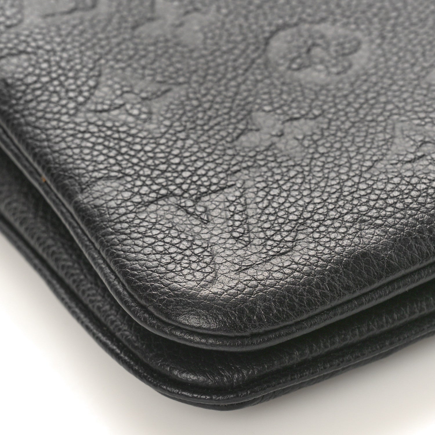 Louis Vuitton Empreinte Double Zip Pochette Black 9 of 12