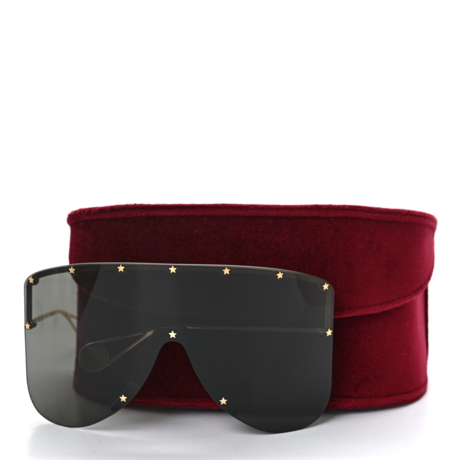 Gucci Acetate Oversized Aviator Star Sunglasses GG0541S Black 8 of 8