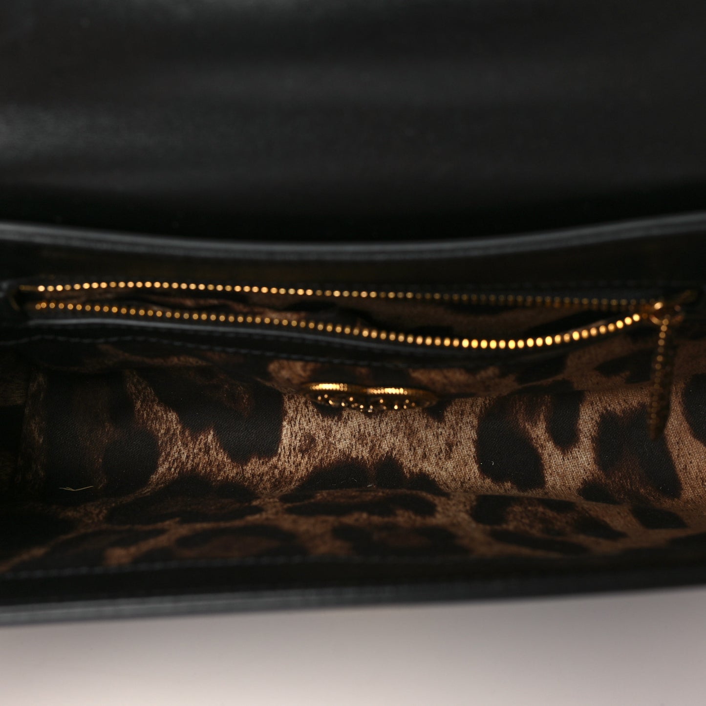 Calfskin Medium Devotion Crossbody Bag Black