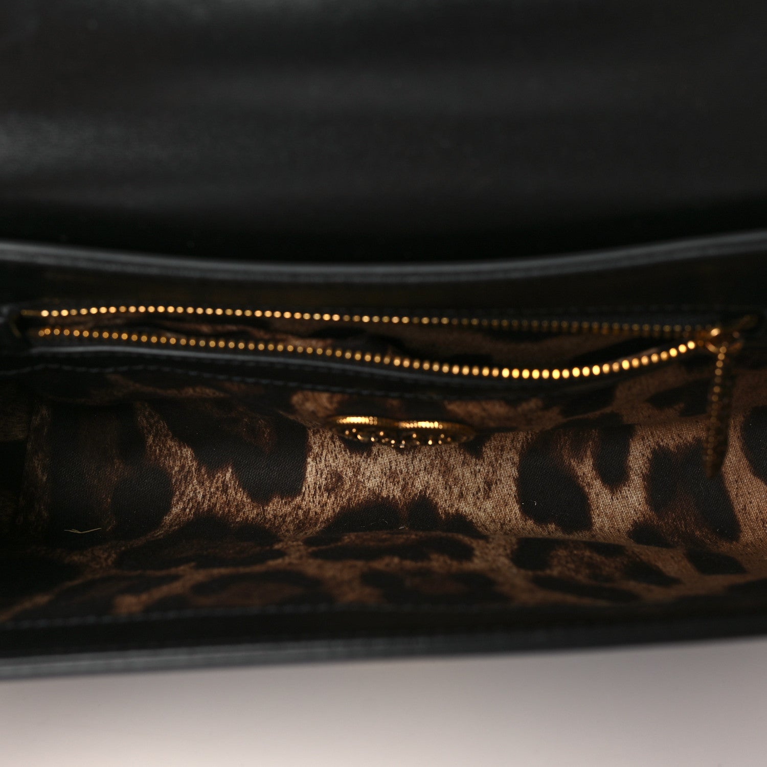 Dolce & Gabbana Calfskin Medium Devotion Crossbody Bag Black 5 of 9