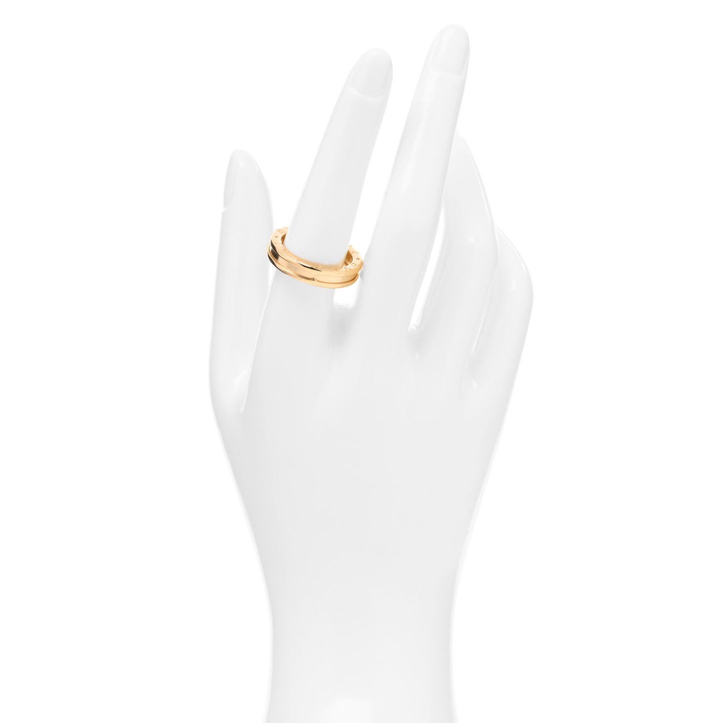 18K Yellow Gold B.Zero1 One-Band Ring 58 8.5