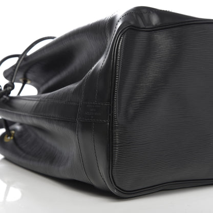 Louis Vuitton Epi Noe Black 9 of 11