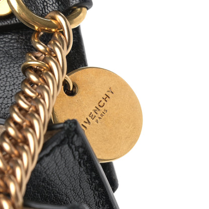 Givenchy Goatskin Quilted Small GV3 Shoulder Bag Black 9 of 12