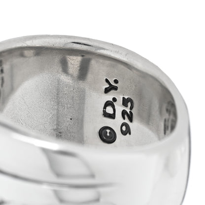 David Yurman Sterling Silver Crossover Cable Ring 55 7.25 4 of 4