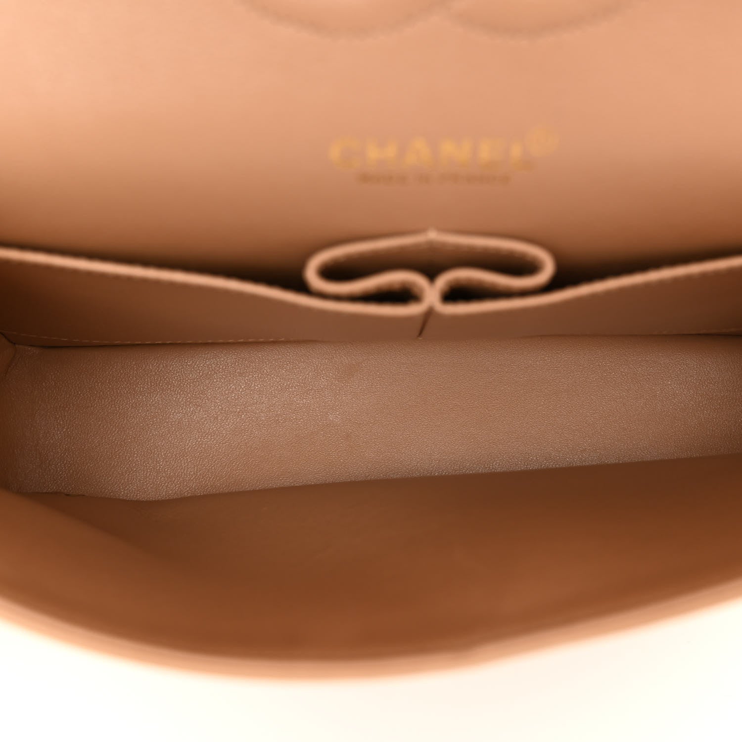 Chanel Lambskin Quilted Small Double Flap Beige 5 of 11