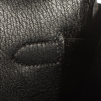 Hermes Chevre de Coromandel Birkin 40 Black 16 of 20