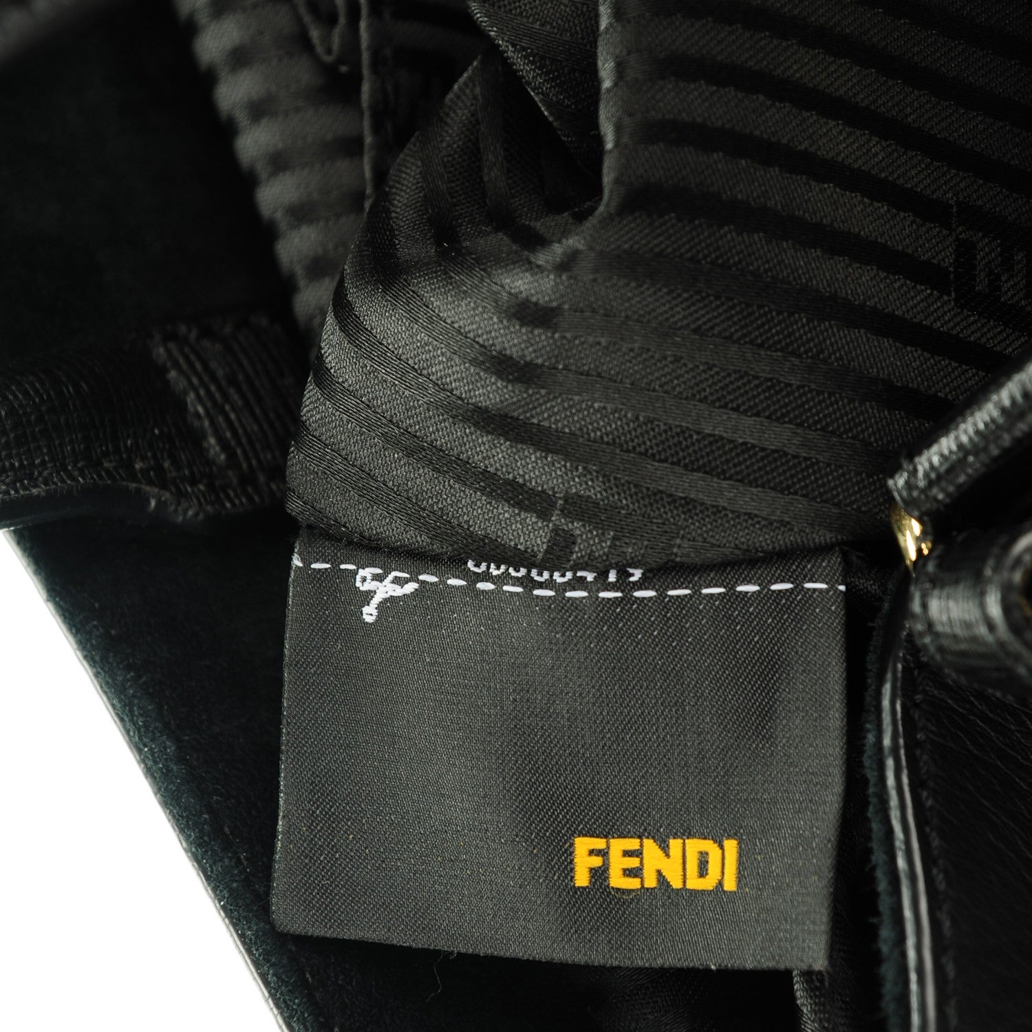 Fendi Vitello Elite Medium 2Jours Tote Black 8 of 8