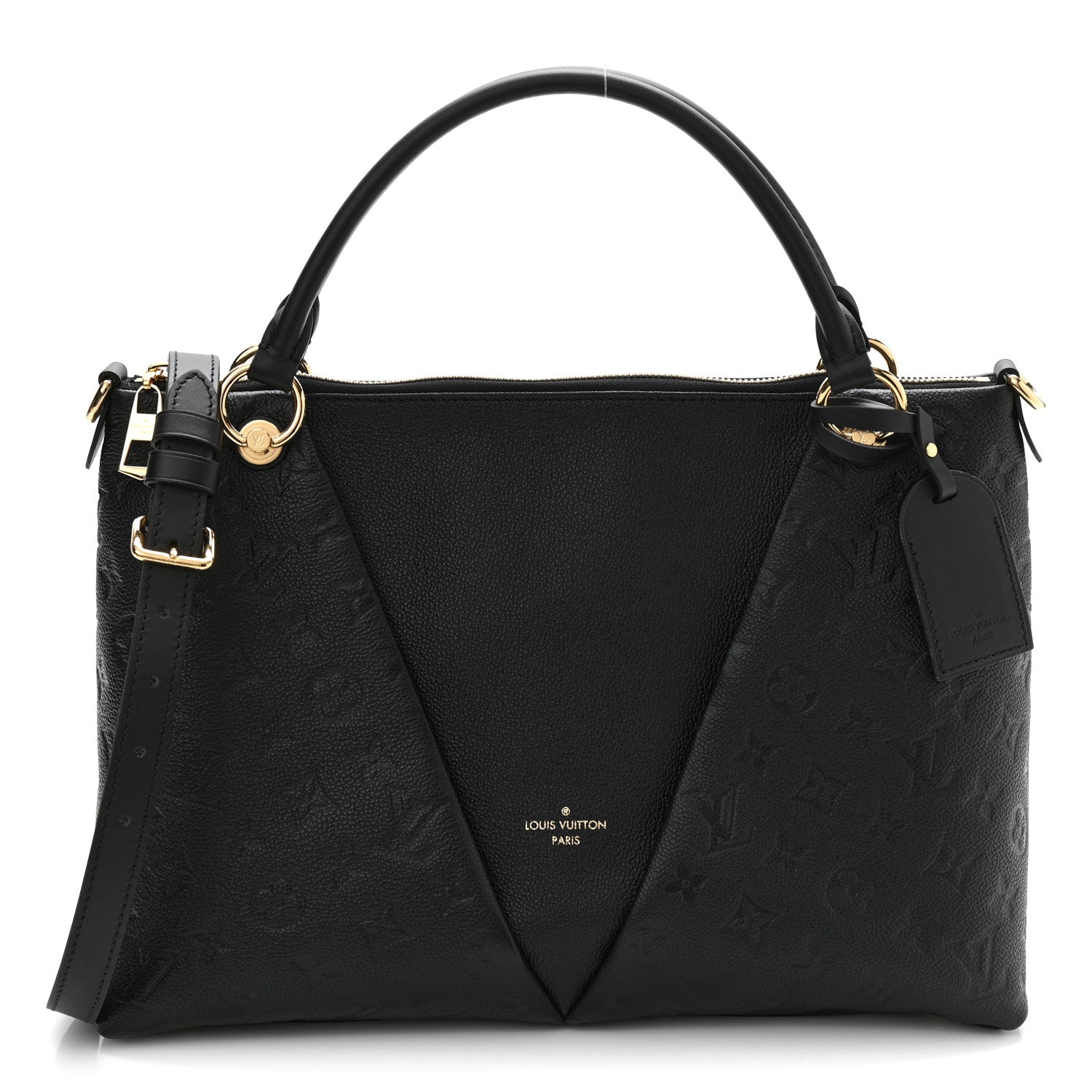 Louis Vuitton Empreinte V Tote MM Black 2 of 17
