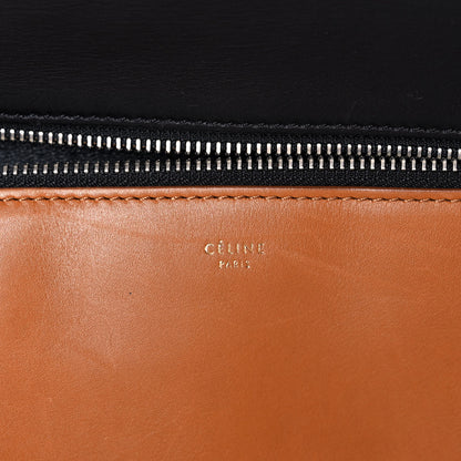 Celine Smooth Calfskin Medium Tri-Color Edge Shoulder Bag Tan 7 of 14