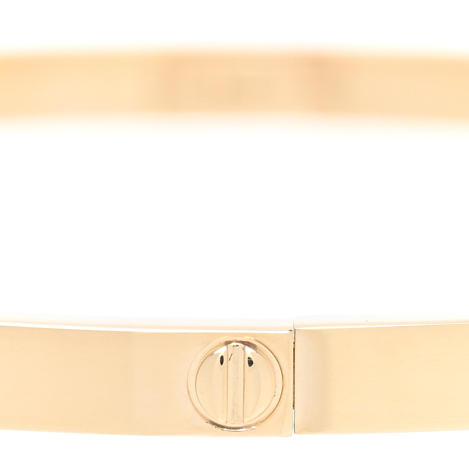 Cartier 18K Yellow Gold Small LOVE Bracelet 19 7 of 12