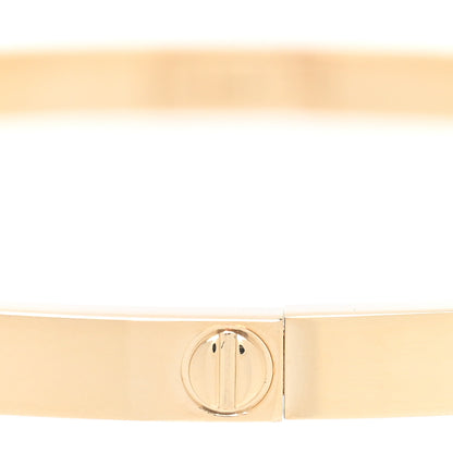 Cartier 18K Yellow Gold Small LOVE Bracelet 19 7 of 12