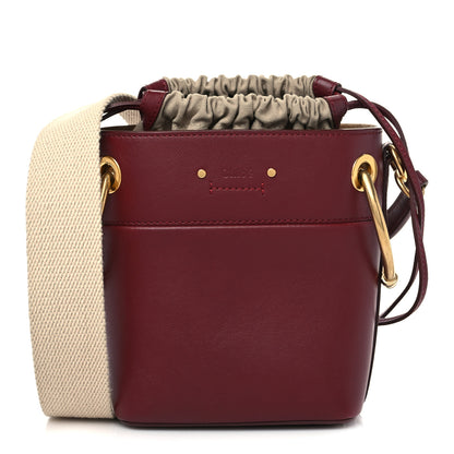 Chloe Smooth Calfskin Small Roy Bucket Bag Earthy Red 1 of 8