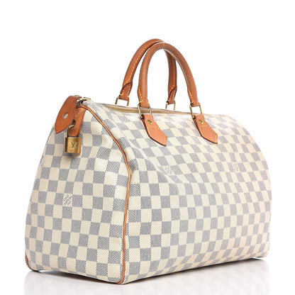 Louis Vuitton Damier Azur Speedy 35 3 of 12