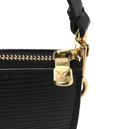 Louis Vuitton Epi Pochette Accessories 24 Black 10 of 10