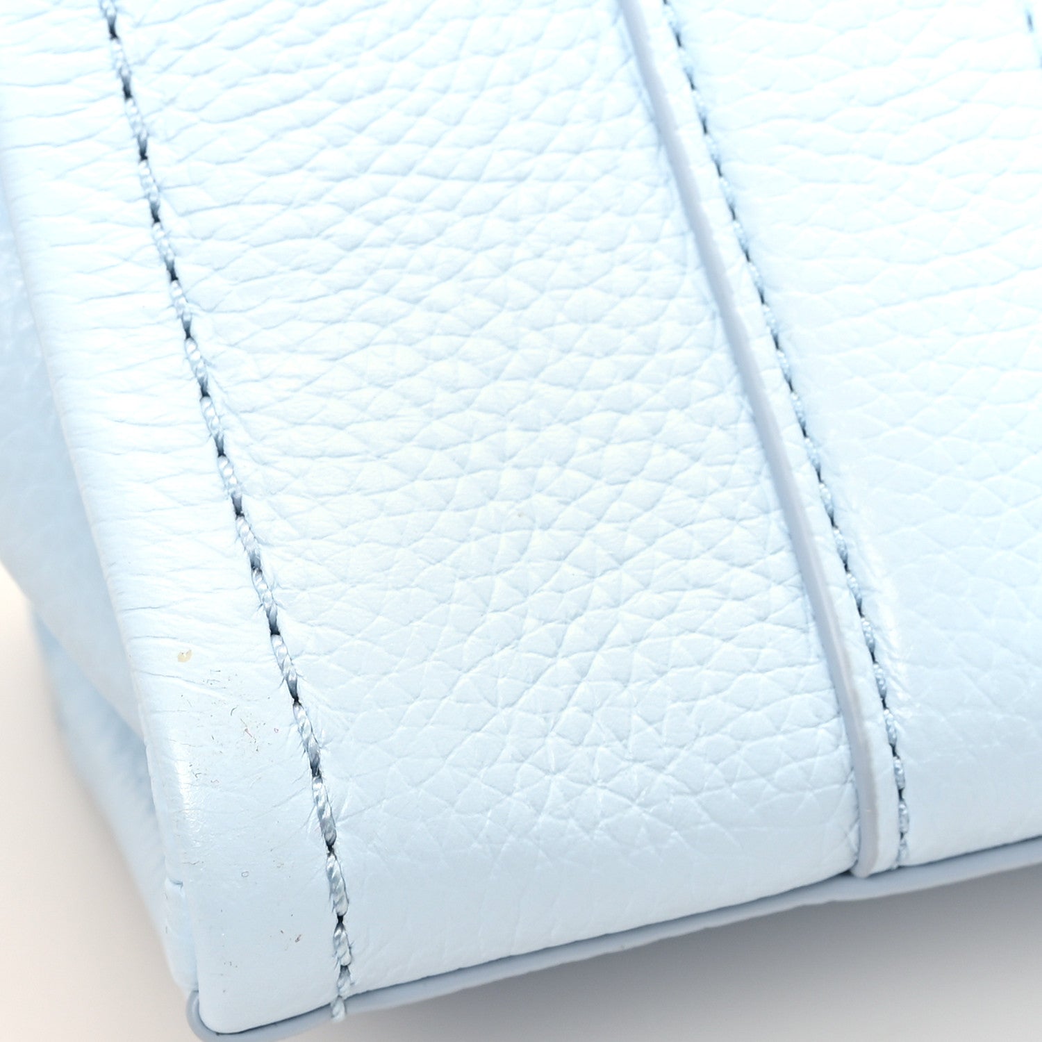 Marc Jacobs Grained Calfskin Small The Tote Bag Cloud Blue 12 of 12