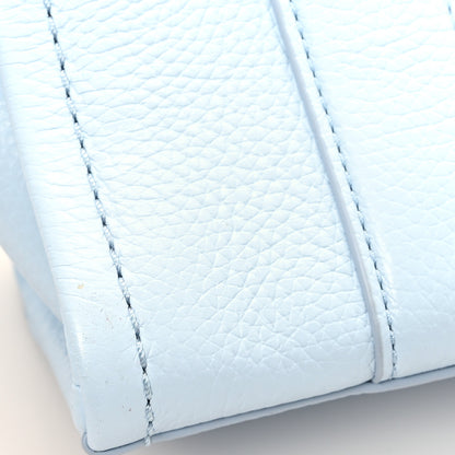 Marc Jacobs Grained Calfskin Small The Tote Bag Cloud Blue 12 of 12
