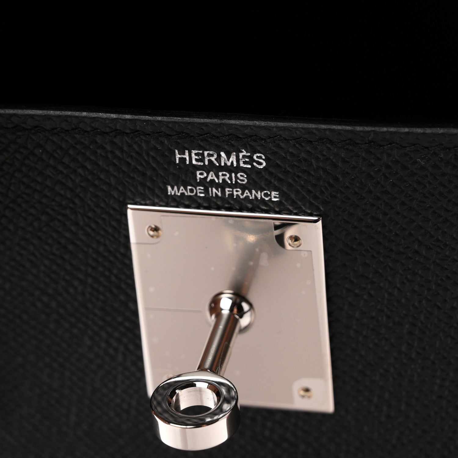 Hermes Epsom Kelly Sellier 28 Black 6 of 11