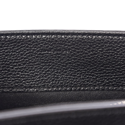 Celine Grained Calfskin Small 16 Top Handle Bag Black 6 of 9
