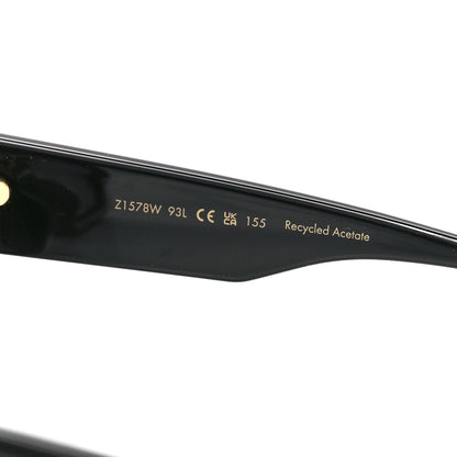 Louis Vuitton Acetate Swarovski Crystal Cyclone Sunglasses Z1578W Black 6 of 9