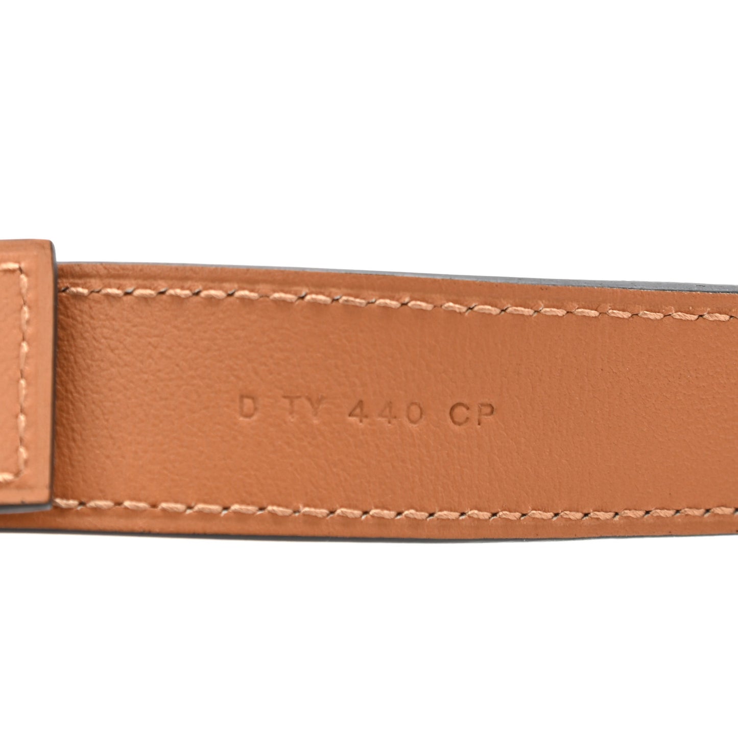 Epsom Swift 24mm Collier De Chien CDC Belt 85 Gold