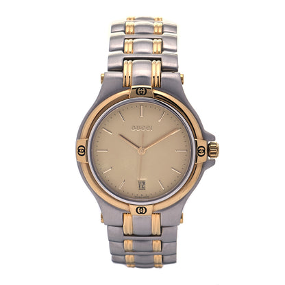 Gucci Stainless Steel 35mm 9040M Quartz Watch Gold 1 of 6