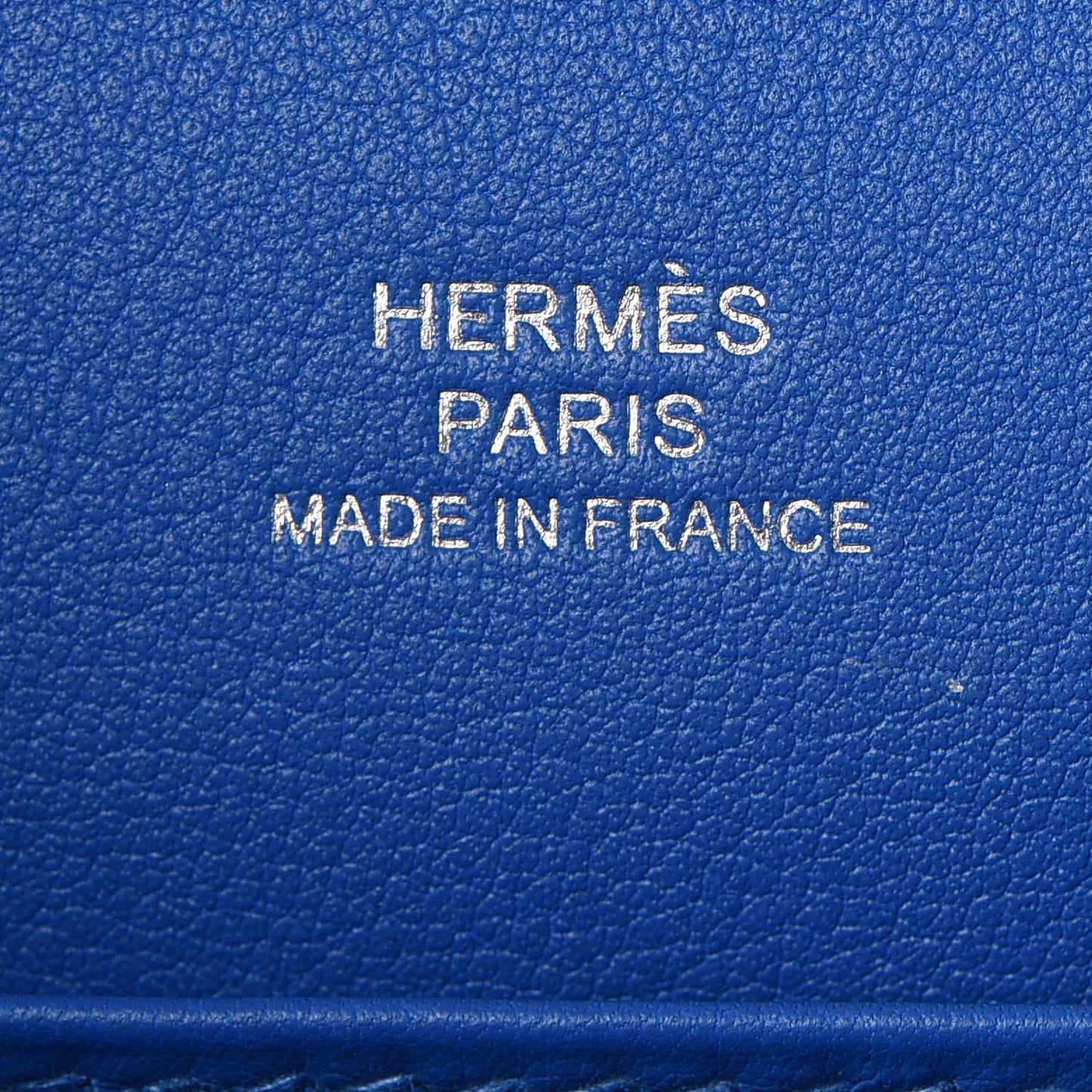 Swift Kelly Pochette Clutch Bleu Zellige