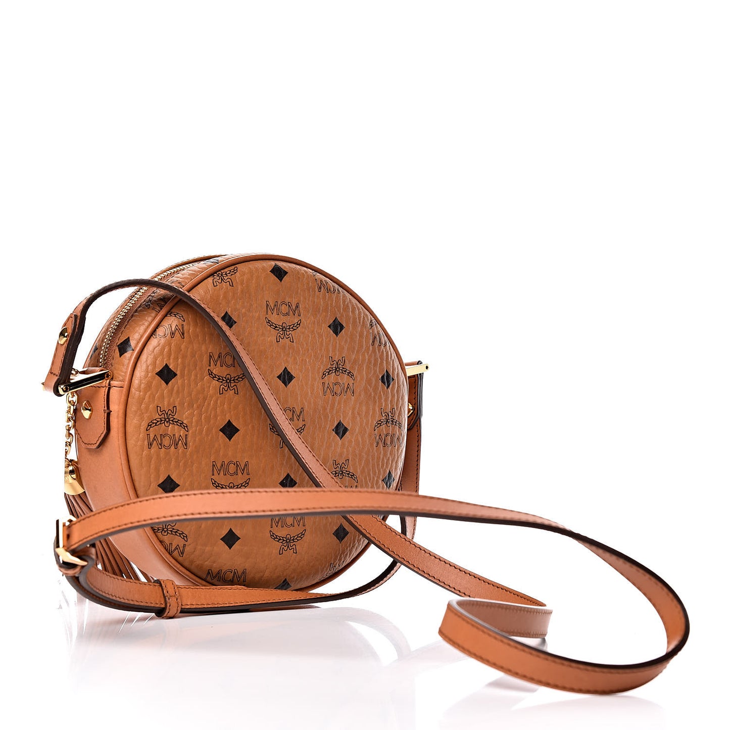 Visetos Medium Heritage Tambourine Cognac
