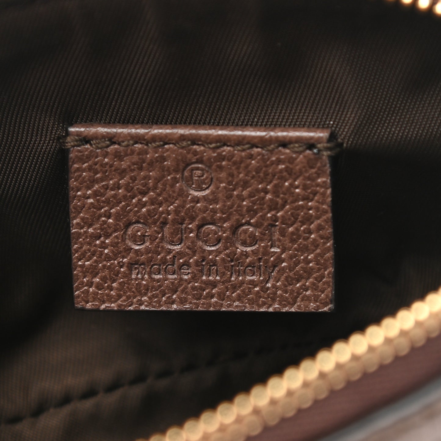 GG Supreme Monogram Web Ophidia Dome Key Pouch Beige New Acero