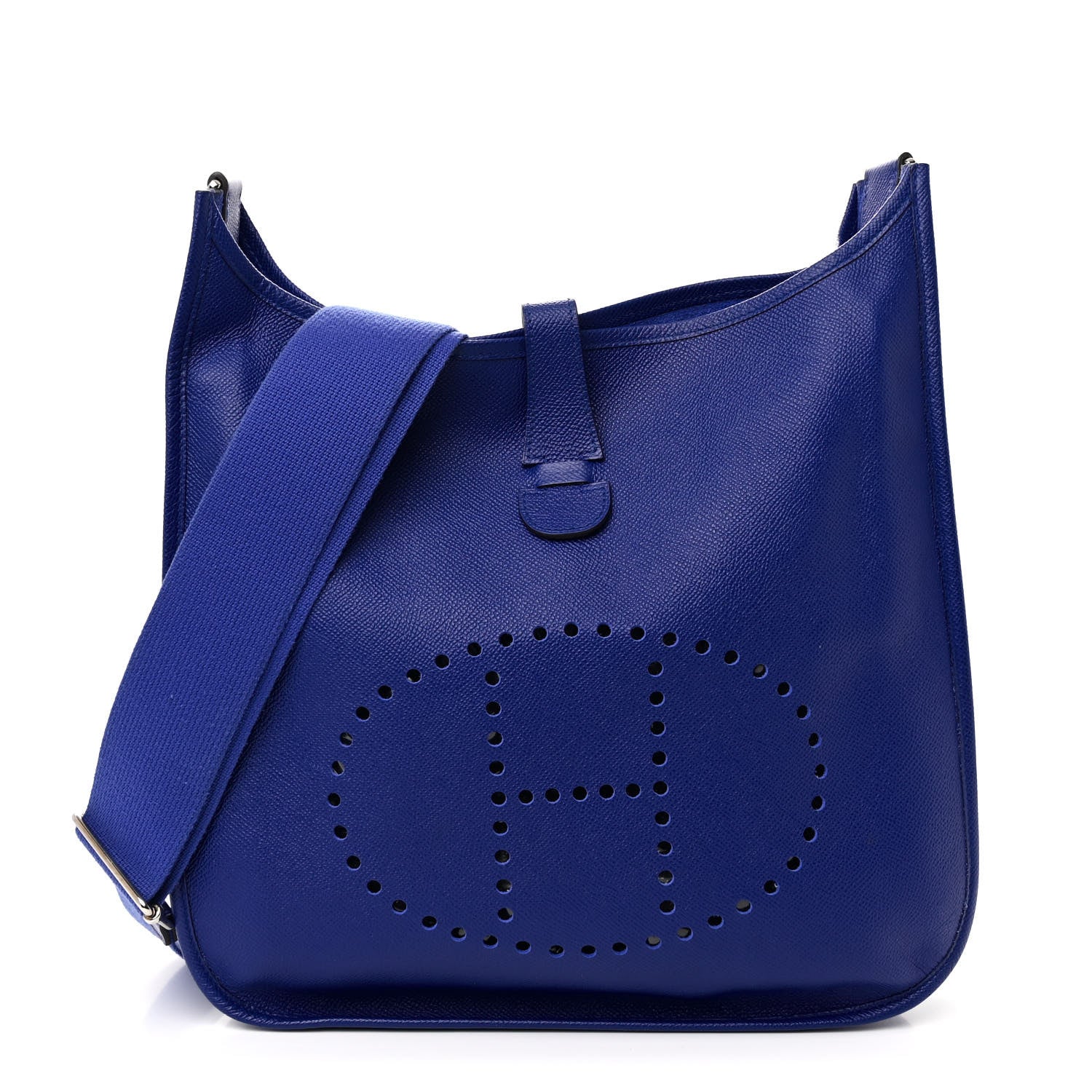 Hermes Epsom Evelyne III GM Bleu Electrique 1 of 13