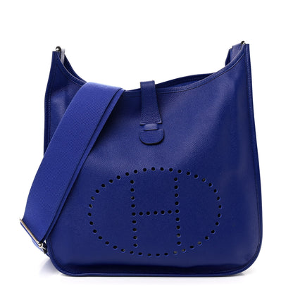 Hermes Epsom Evelyne III GM Bleu Electrique 1 of 13