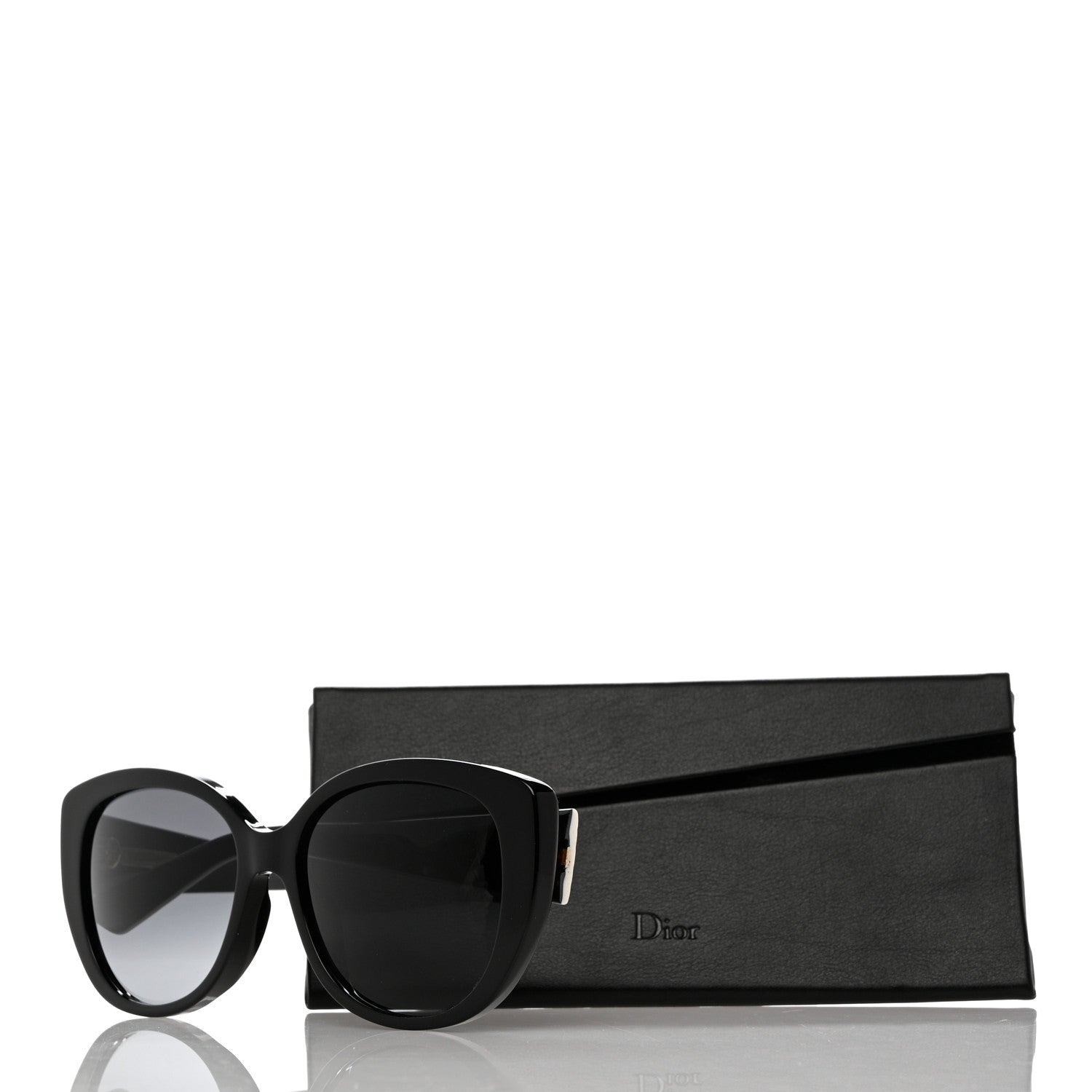 Christian Dior Cannage Dior Lady 1N Sunglasses Black Ivory 8 of 8