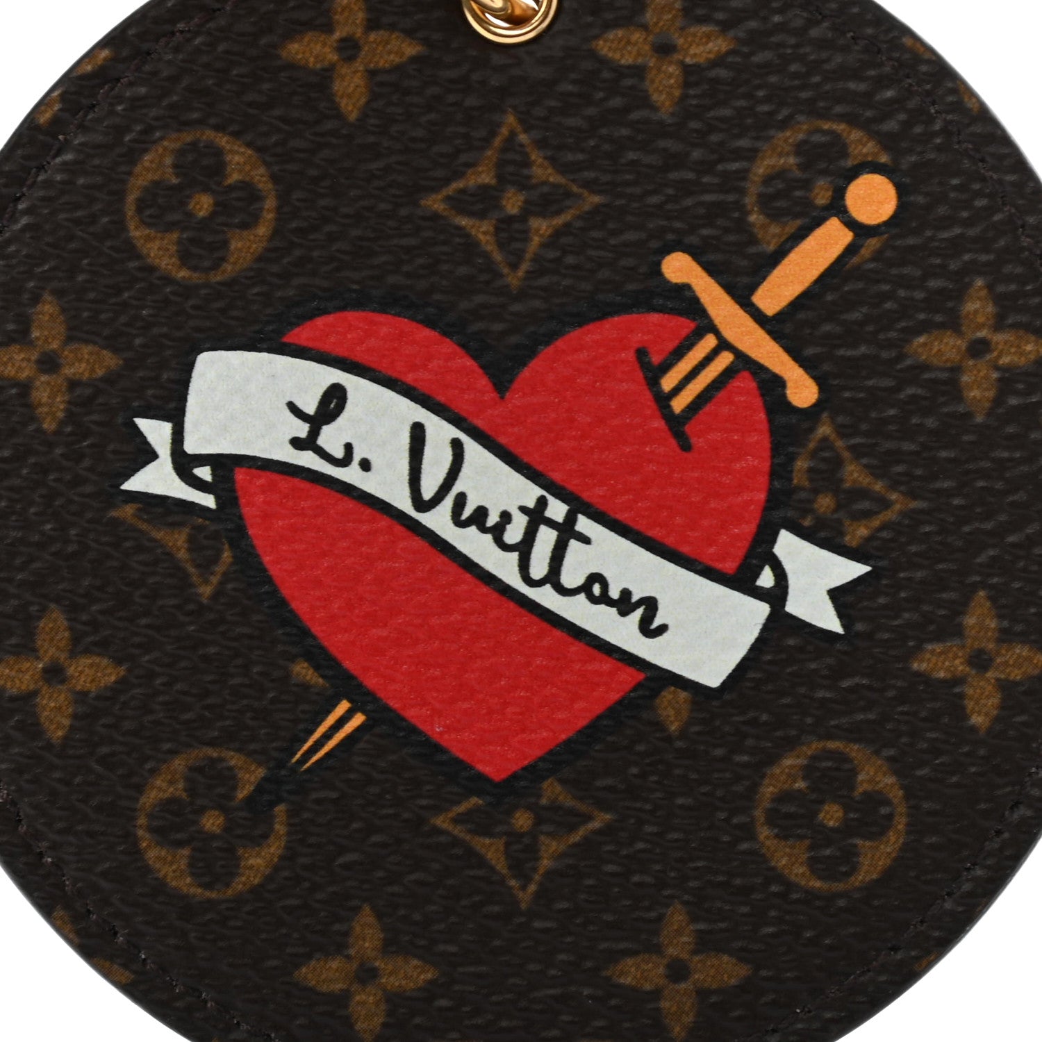 Louis Vuitton Monogram Stories Bag Charm Key Holder 4 of 4