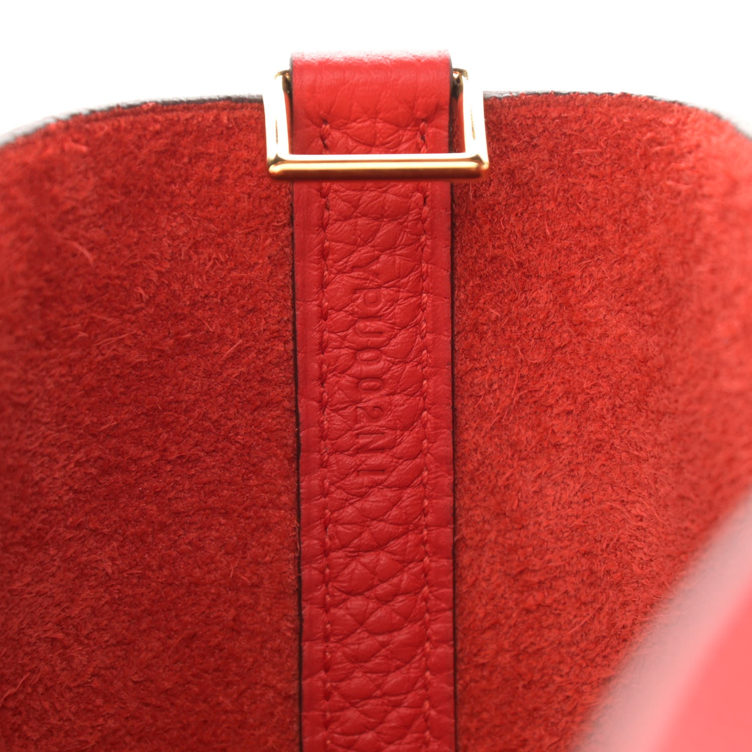 Hermes Taurillon Clemence Picotin Lock 22 MM Rouge De Coeur 7 of 10