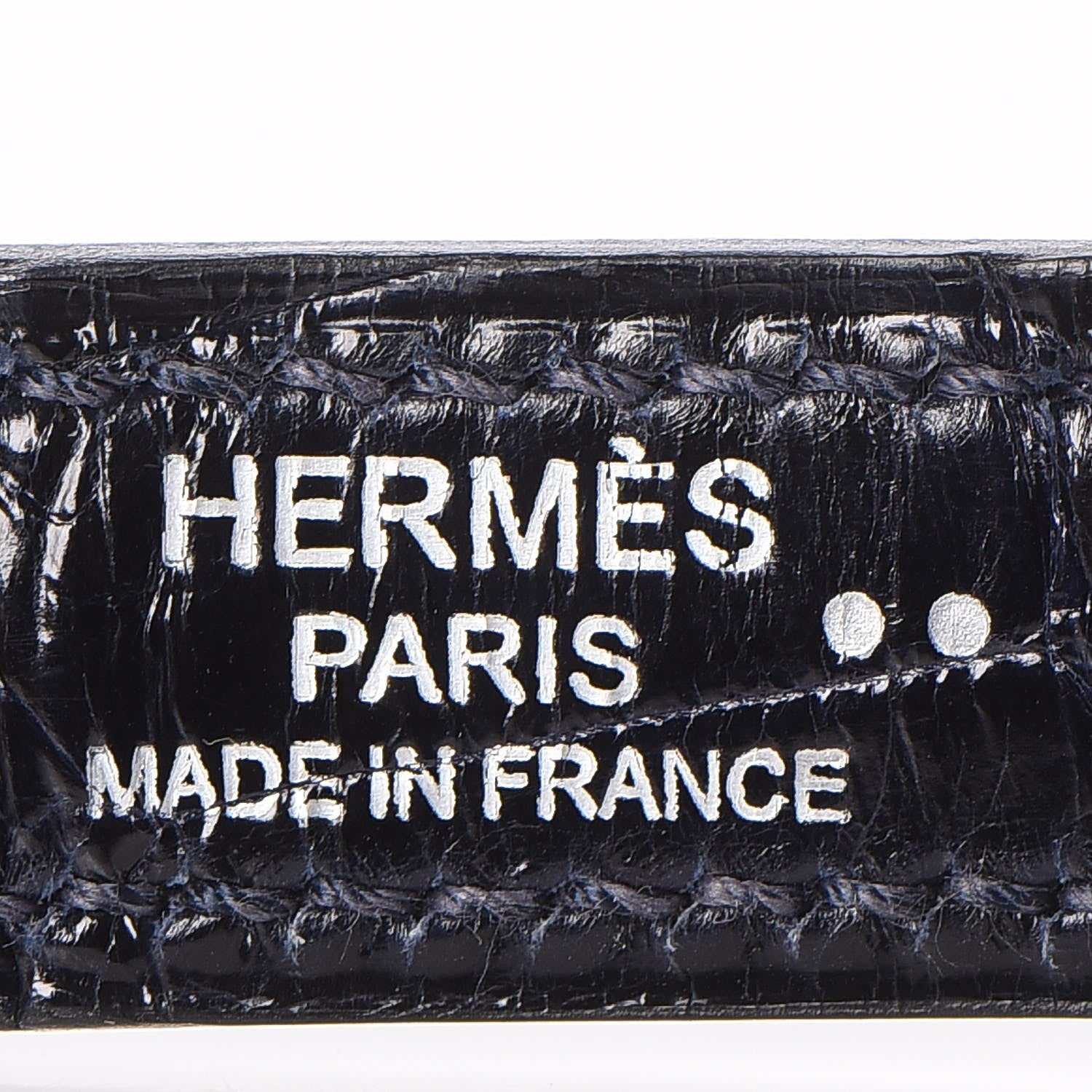 Hermes Shiny Niloticus Crocodile Kelly Sellier 32 33 of 36
