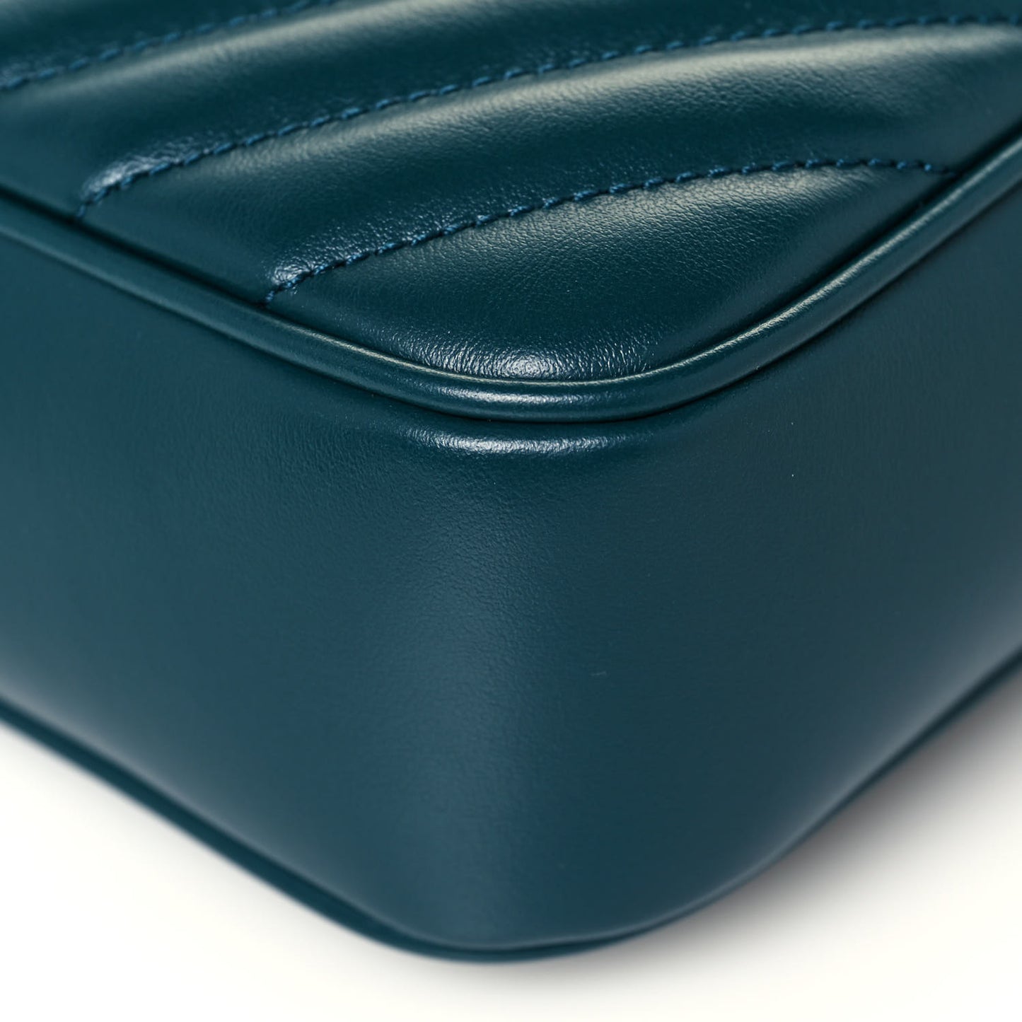 Calfskin Matelasse Monogram Lou Camera Bag Sea Turquoise