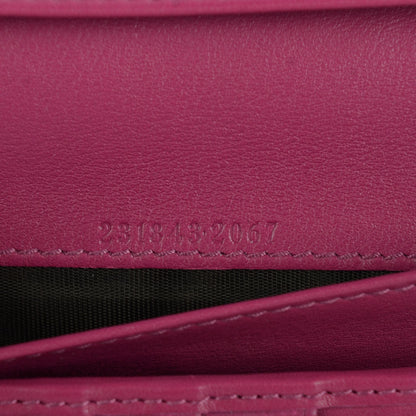 Gucci Calfskin Studded Soho Continental Wallet Peonia Flower 8 of 8
