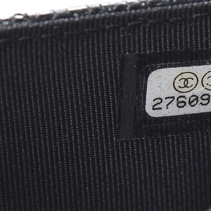 Chanel Caviar Quilted Flap Card Holder Black 8 of 9