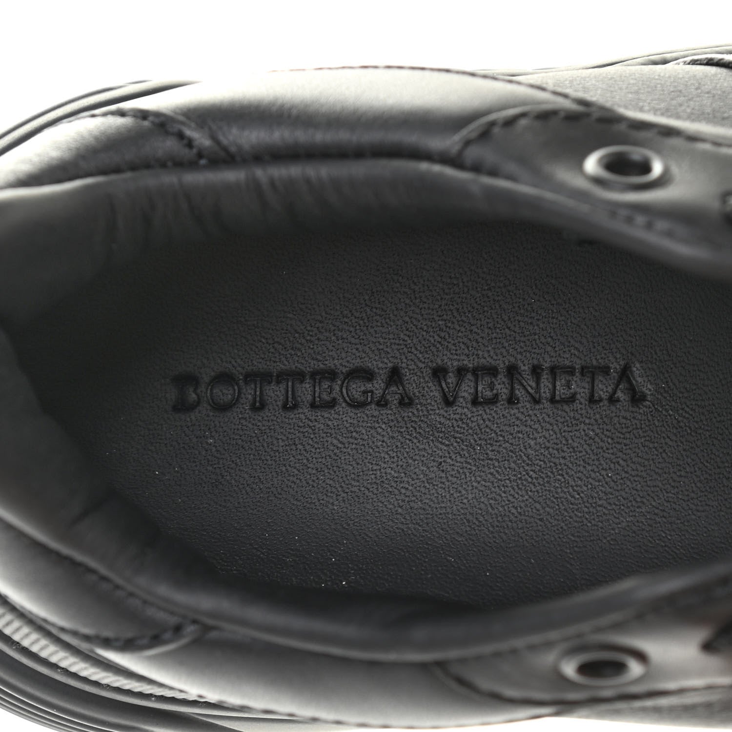 Bottega Veneta Calfskin Womens The Speedster Sneakers 36.5 Black 6 of 7